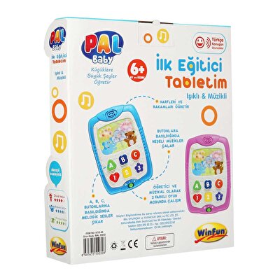 Win Fun İlk Eğitici Tabletim Pembe