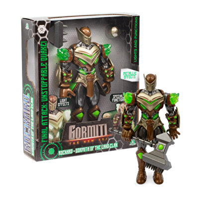 Gormiti Figür Gormiti & Hücum Işığı Rockard 27 Cm