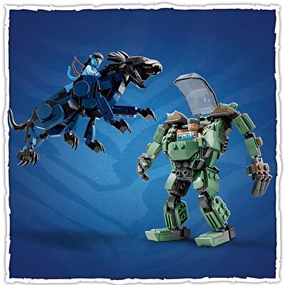 LEGO Avatar Neytiri ve Thanator Amp Robotlu Quaritch’e Karşı 75571