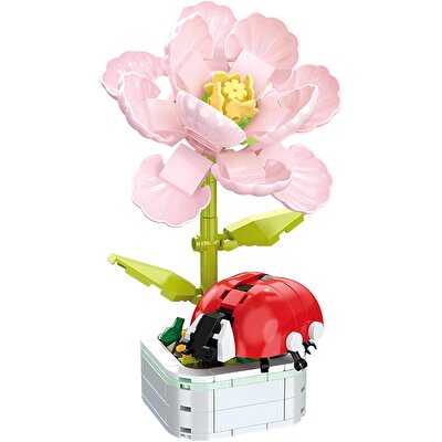 Mega Çi̇çekler ve Böcekler Yapı Blokları Uğur Böceği