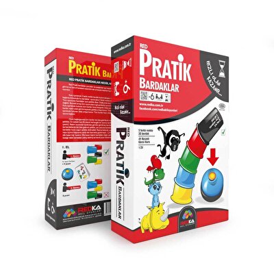 Redka Pratik Bardaklar Zeka Oyunu
