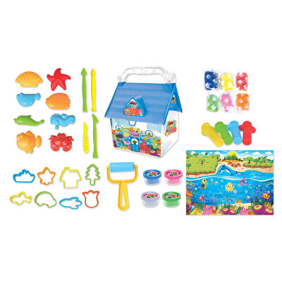 Su Altı Dünyası Oyun Hamuru Tasarım Seti