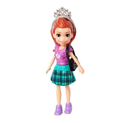 Polly Pocket Seyahatte Oyun Seti Turuncu Saçlı GFT94