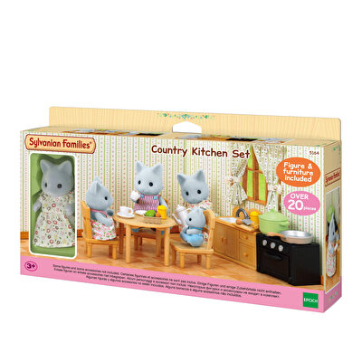 Sylvanian Families Kedi Kardeş ve Mutfak Seti 5164