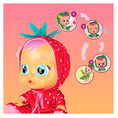 Cry Babies Ağlayan Bebekler Tutti Frutti W1 Çilek Ella