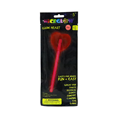 Parlayan Floresan Kalp Değnek