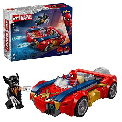 LEGO Marvel Örümcek Adam Arabası, Venomlaşmış Wolverine’e Karşı 76336