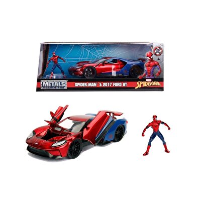 1:24 Ölçekli Marvel Spiderman 2017 Ford GT