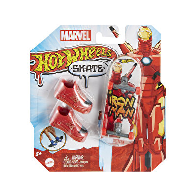Hot Wheels Skate Parmak Kaykay ve Ayakkabı Iron Man HNL73