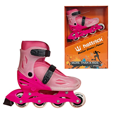 Hattrick PT95 Ayarlanabilir Paten Pembe M Beden