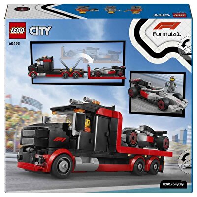 LEGO City Audi F1® Yarış Arabalı F1 Sergileme Kamyonu 60493