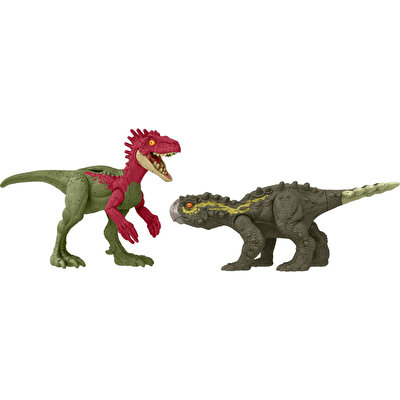 Jurassic World Tehlikeli Dinozor Eoraptor vs Stegourus HTK47