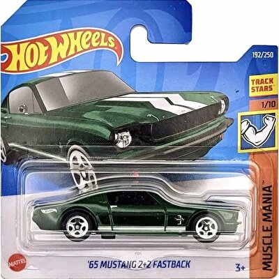 Hot Wheels Tekli Arabalar  65 Mustang 2+2 Fastback HCV37