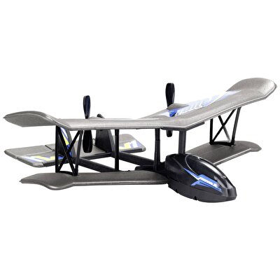 Silverlit Kumandalı Bi-Wing Uçak Gri Mavi