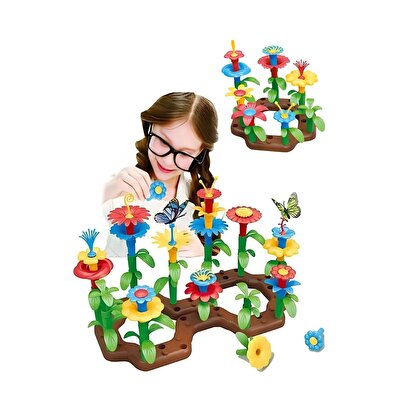 Bahçe Çiçek Yapım Seti 76 Parça