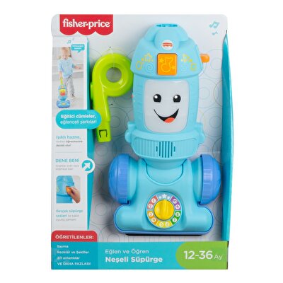 Fisher Price Neşeli Süpürge Türkçe GTW19