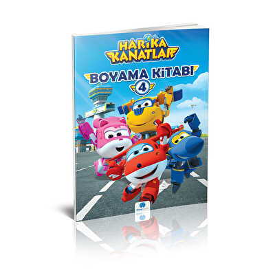 Harika Kanatlar Boyama Kitabı 4