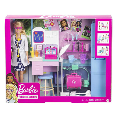 Barbie Bebek Doktor ve Oyun Seti GWV01