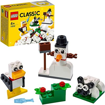 LEGO Classic Yaratıcı Beyaz Yapım Parçaları 11012