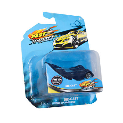 Die Cast Zırhlı Mavi 1:64 Ölçekli Araba