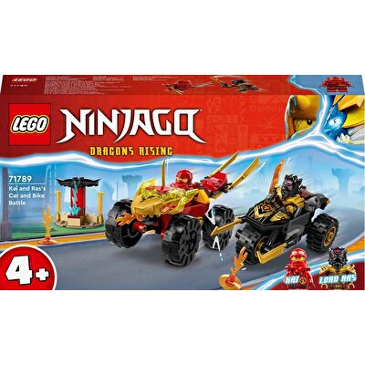 LEGO Ninjago Kai ve Ras'ın Araba ve Motosiklet Savaşı 71789