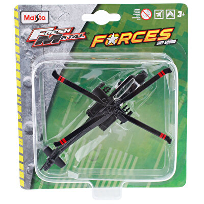 Maisto Fresh Metal Forces Askeri Uçaklar Boeing AF-64 Apache
