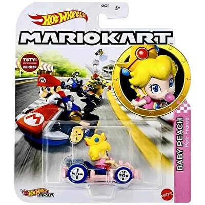 Hot Wheels Mario Kart Karakter Araçlar Baby Peach HDB30