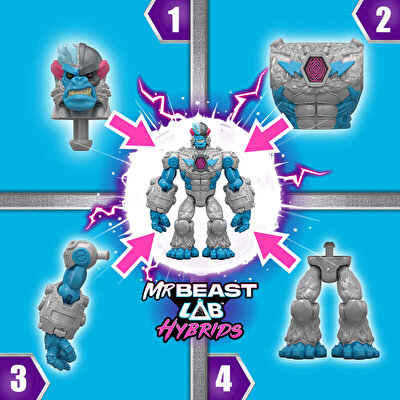 Mr Beast Hybrids Tekli̇ Figür Paketi