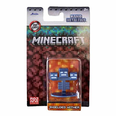 Minecraft Nano Tekli Metal Figür Shielded Wither