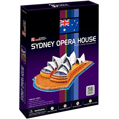 Cubic Fun 3D Puzzle Sydney Opera Binası Avustralya