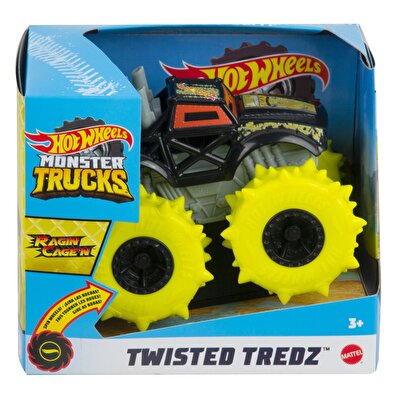 Hot Wheels Monster Trucks 1:43 Çek Bırak Arabalar Ragin Cage'n GVK43