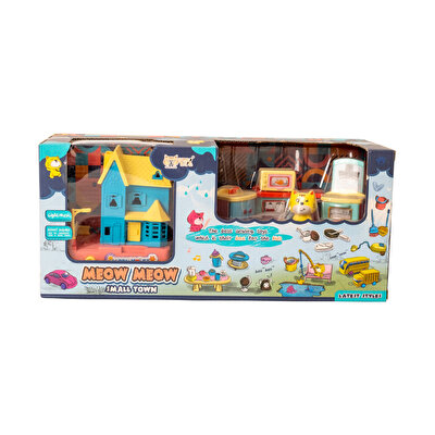 Şehir Seti Sesli Işıklı Kedili Mutfak Seti