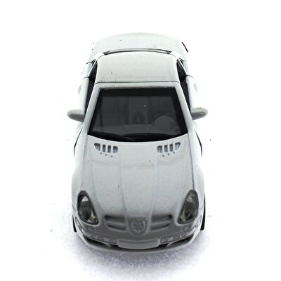 Diecast Sesli Işıklı Arabalar - Beyaz