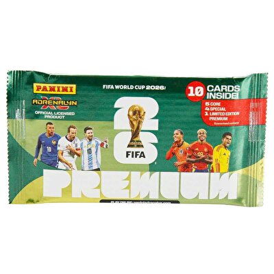 FIFA World Cup 2026 Adrenalyn XL Premium Trading Card 10’lu Paket