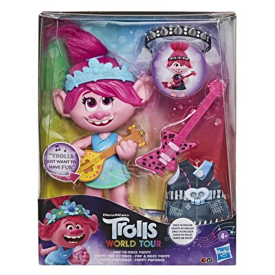 Trolls World Tour Şarkı Söyleyen Poppy E9411