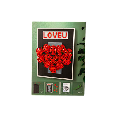 Mega Love U Gül Fotoğraf Çerçevesi 799 Parça