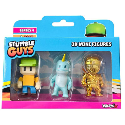 Stumble Guys 3'lü Mini Figür S4 Set 3