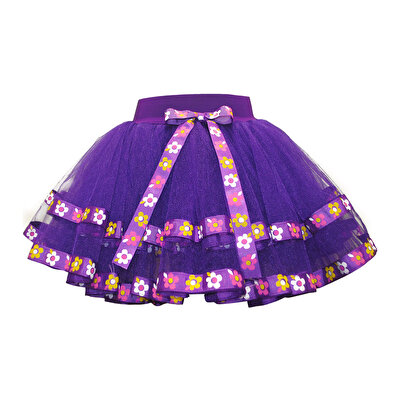 Barbie Tütü Etek Mor