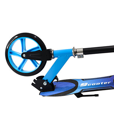 Kutulu Metal Scooter Model 2 Mavi