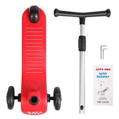 Let's Ride Scooter Kırmızı