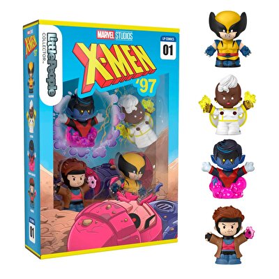 Little People Koleksiyoncusu Marvel X-Men: Sayı 1 Özel Baskı Seti JFW75