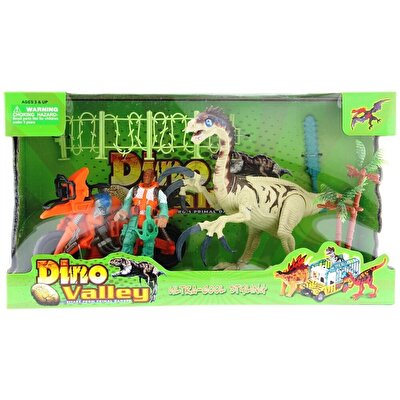 Dinozor Avcısı Motorlu  Oyun Seti E12486