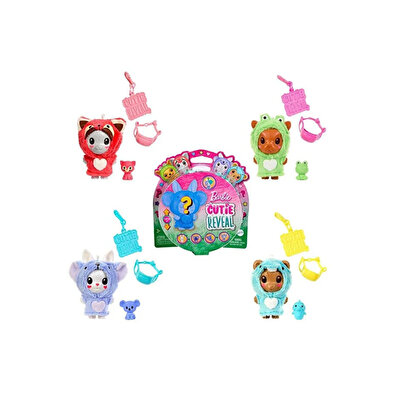 Barbie Cutie Reveal Hayvancıklar ve Kostümleri HRK32