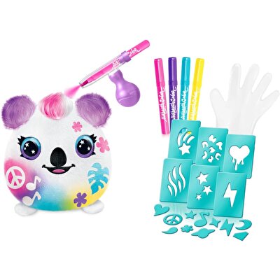 Airbrush Plush Sürpriz Squishy Paint Bucket Koala