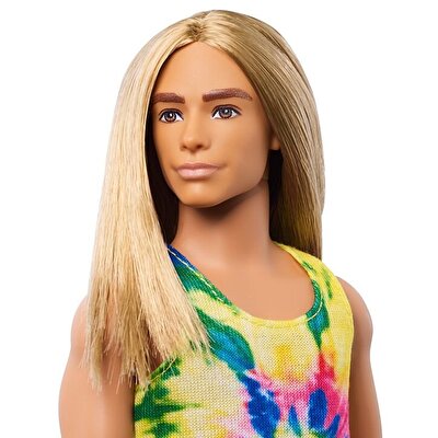 Barbie Yakışıklı Ken Bebekler Uzun Saçlı Ken GHW66