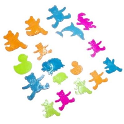 Karanlıkta Parlayan Floresan Duvar Çıkartmaları