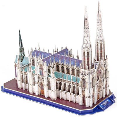 Cubic Fun 3D Puzzle 117 Parça Saint Patrick Katedrali ABD
