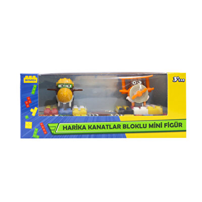 Harika Kanatlar Bloklu Mini Figür Todd ve Albert 2'li Set