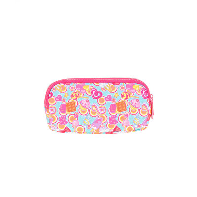 Kaukko Kids 3 Bölmeli Aynalı Nakışlı Sweet Kalem Çantası