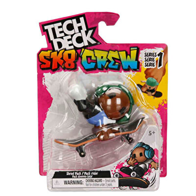 Tech Deck SK8 Crew Figürlü Parmak Kaykayı 1